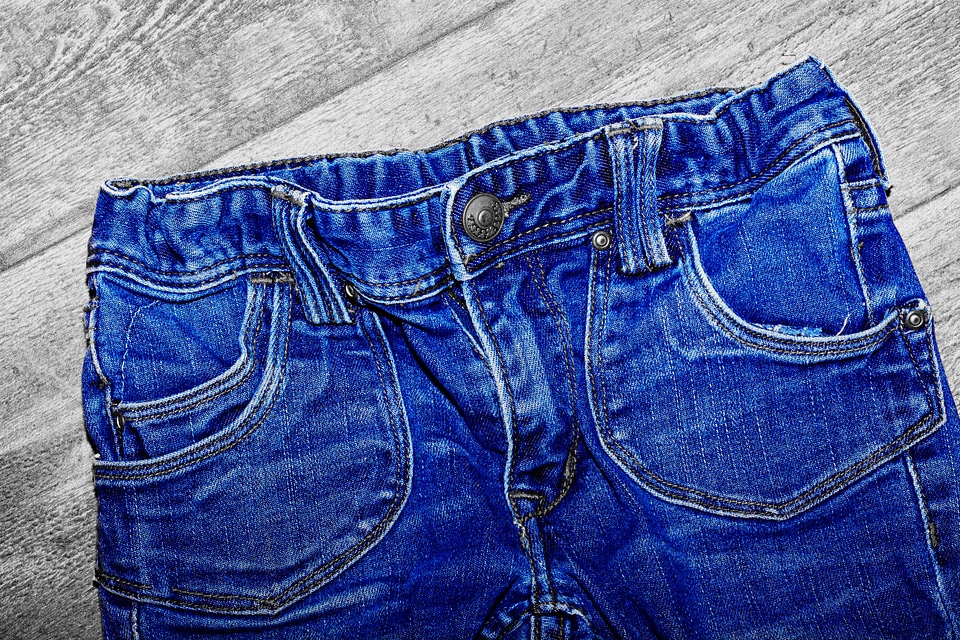 Clothing blue blue jeans