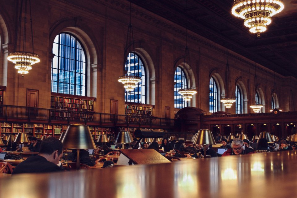 Photo Of People In The Library