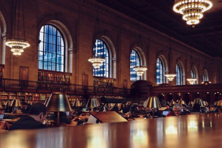 Photo Of People In The Library