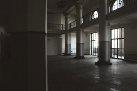 Photo Of Columns Near Railings photo