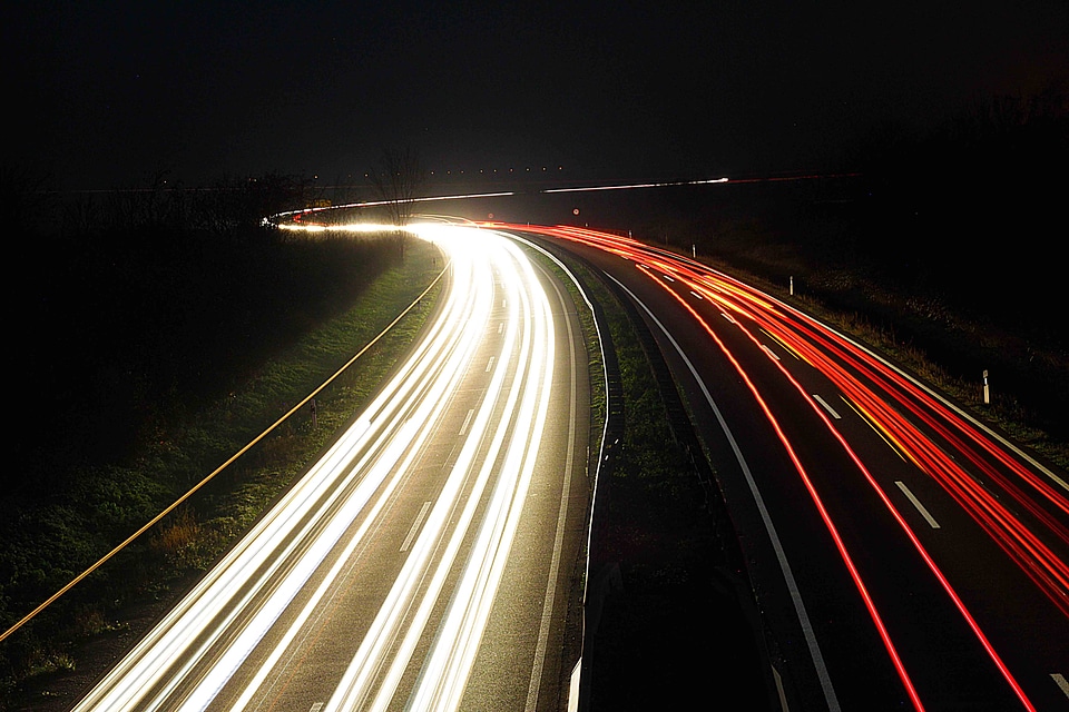 Road traffic front light