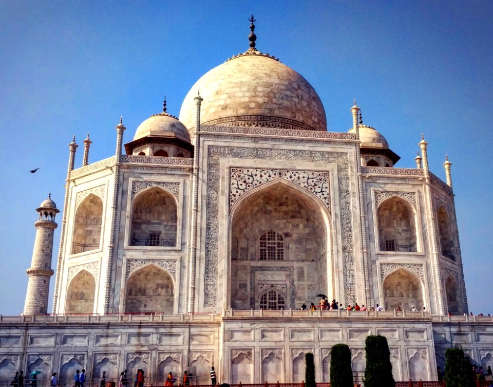 White Concrete Mosque