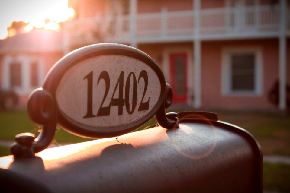 12402 Mailbox During Sunrise