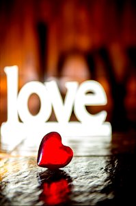 Closeup Photo Of Red Heart-shaped Figure