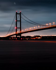 Golden Gate Bridge Under Cloudy Sky photo