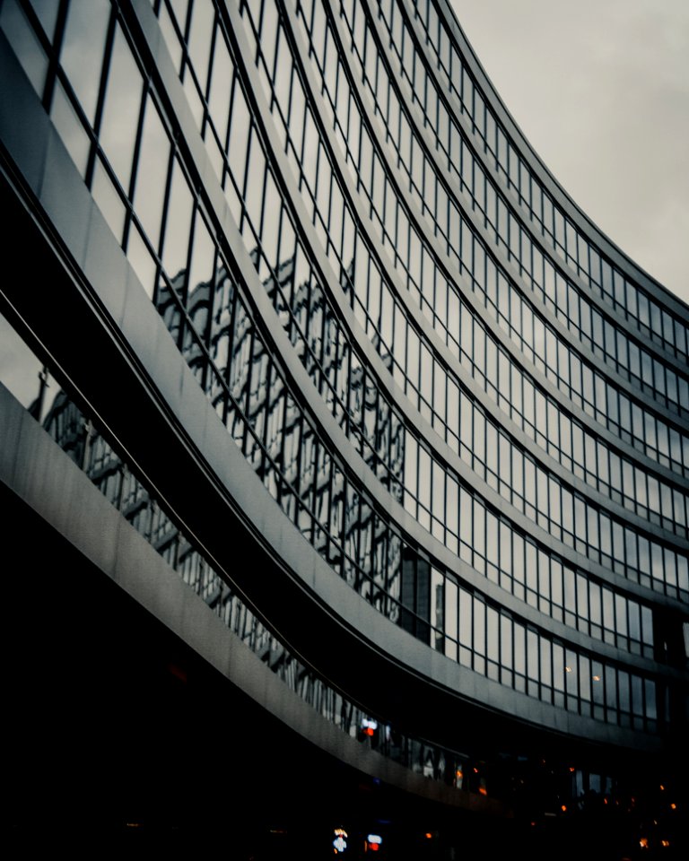 Gray Concrete Building
