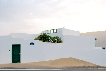 White Concrete House