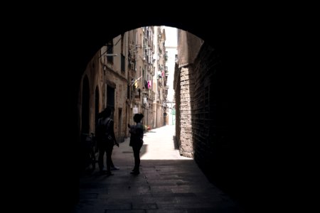 Photo Of People Talking In The Street photo