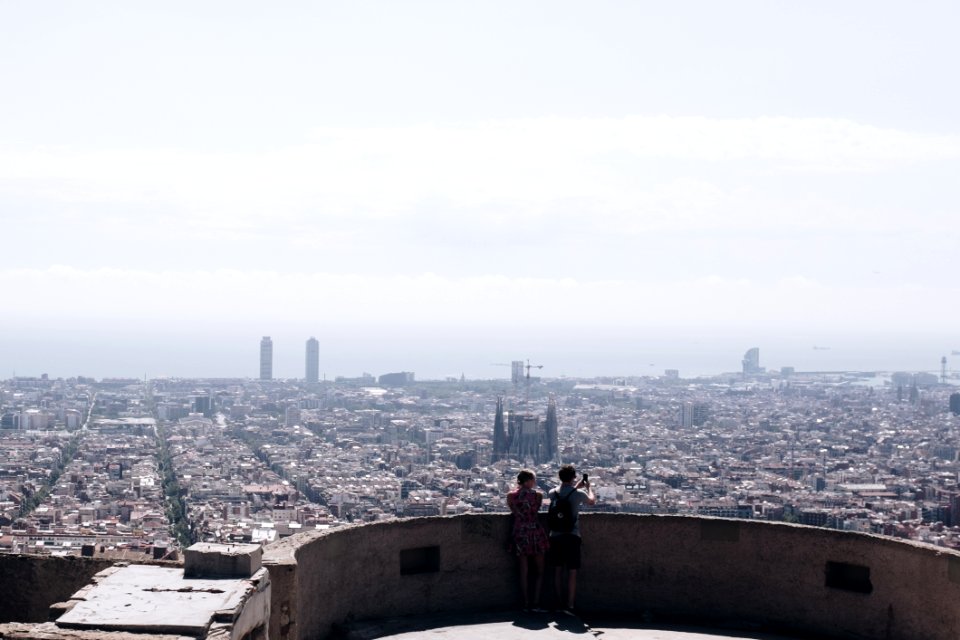 Photo Of Two People At The Rooftop
