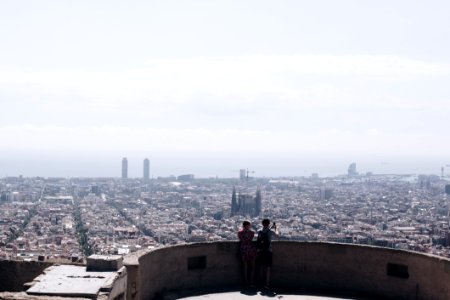 Photo Of Two People At The Rooftop