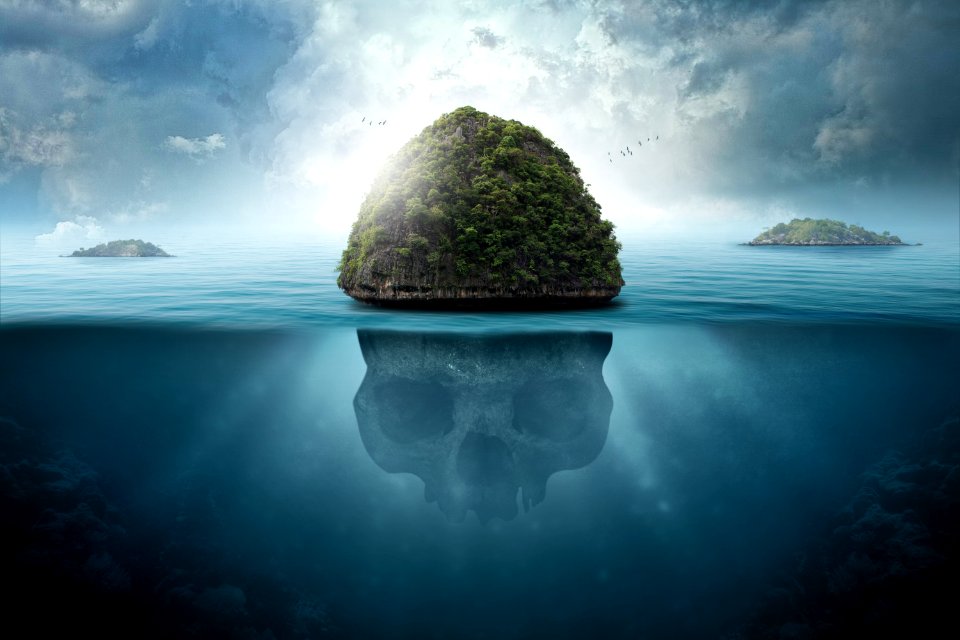 Nature Sea Islet Water
