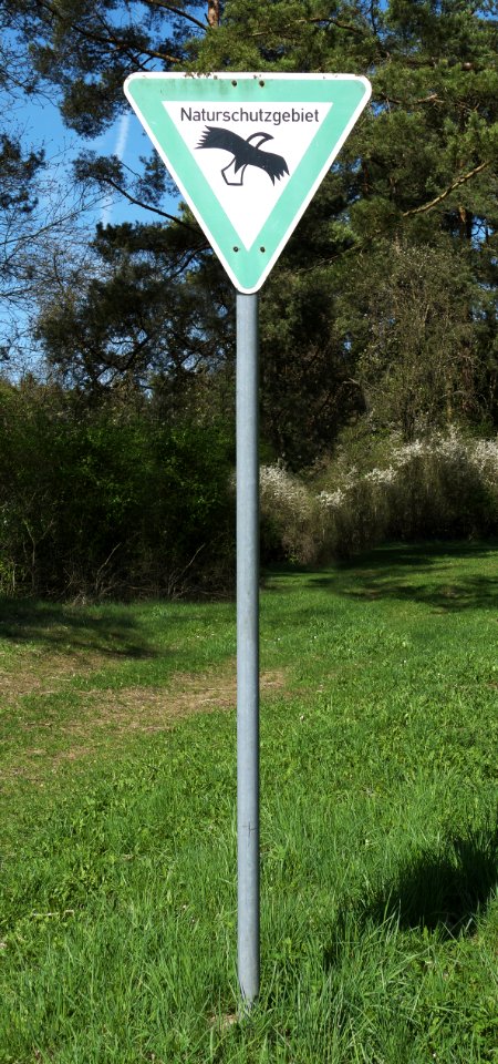 Grass Nature Reserve Sign Signage
