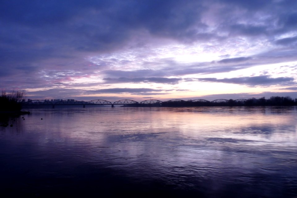 Sky Reflection Water Waterway