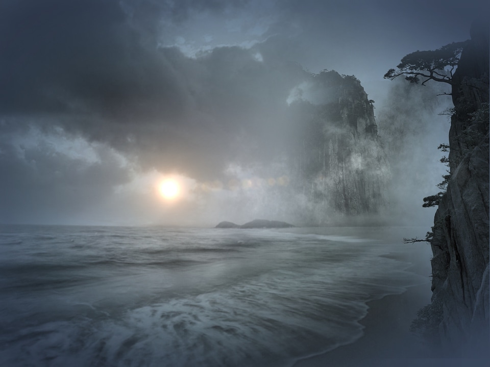 Ocean mystical surreal