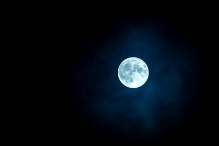 Moon Sky Atmosphere Night photo