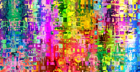 Pink Purple Art Pattern
