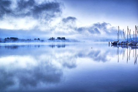 Reflection Water Sky Calm