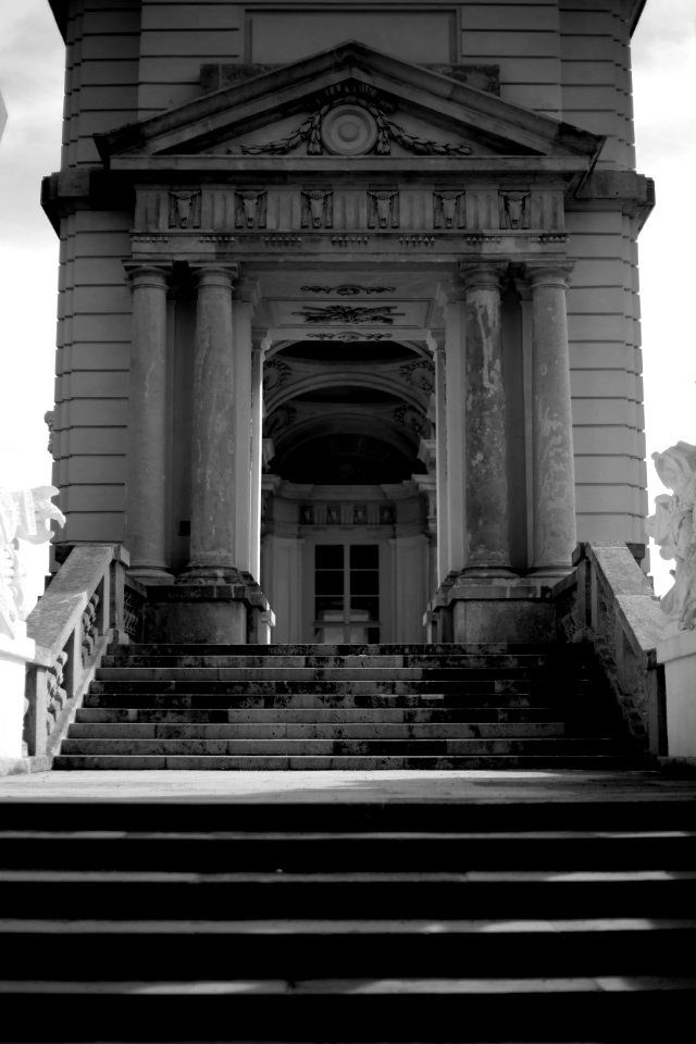 Landmark Black And White Monochrome Photography Structure