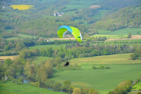 Paragliding Air Sports Grassland Ecosystem