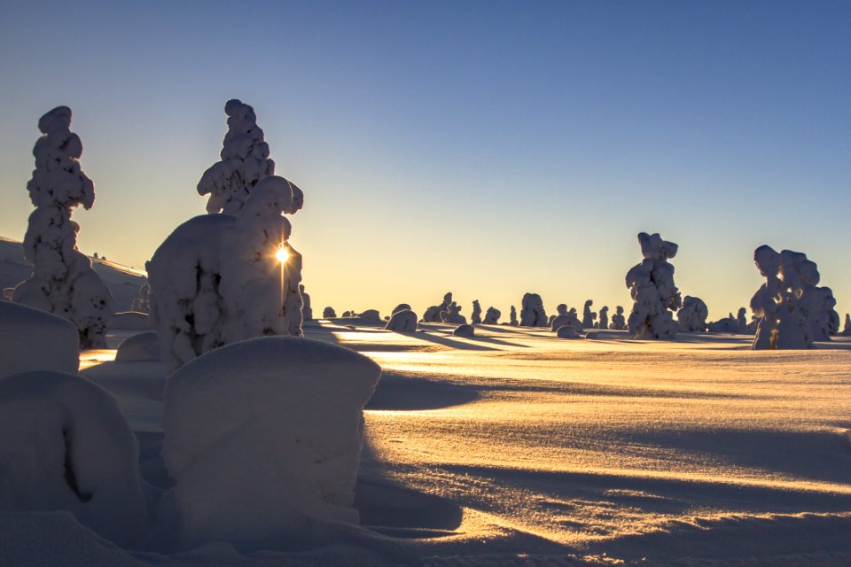 Snow Sky Winter Arctic