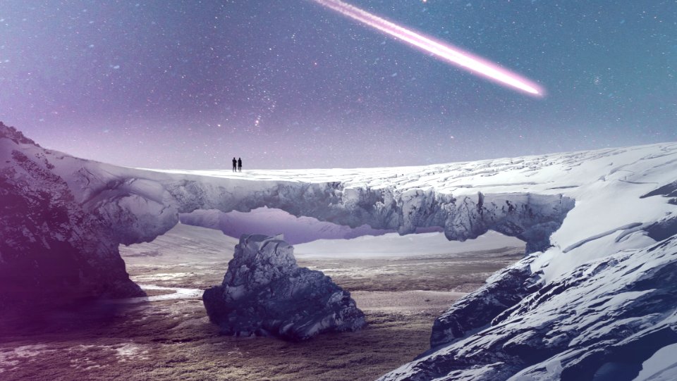 Atmosphere Arctic Sky Geological Phenomenon