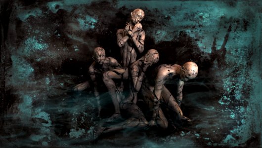 Darkness Water Art Human