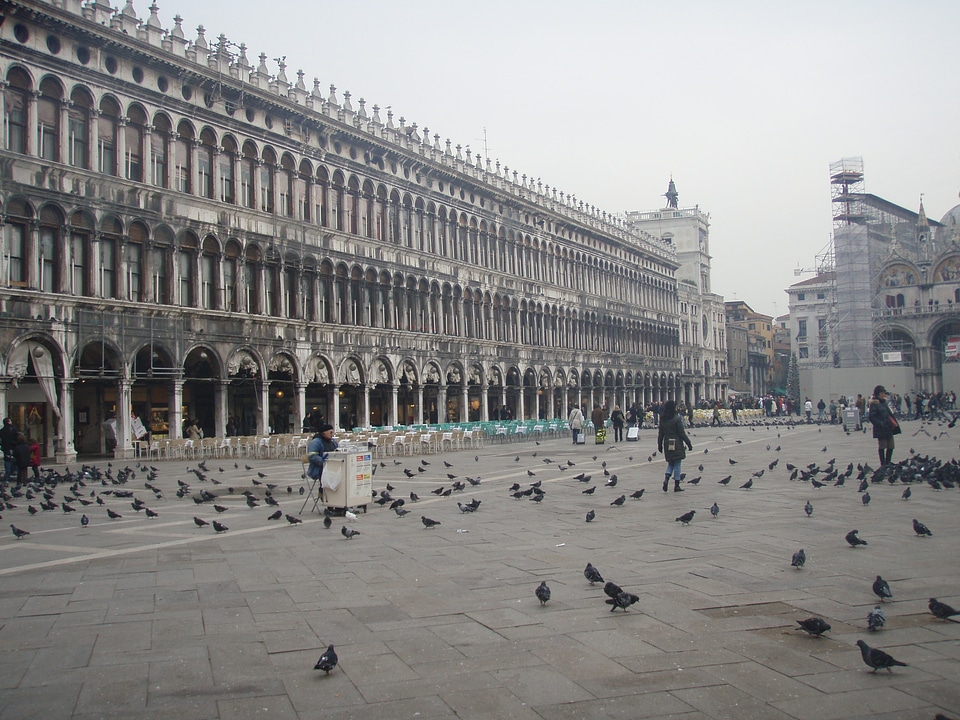 Venice plaza italy photo