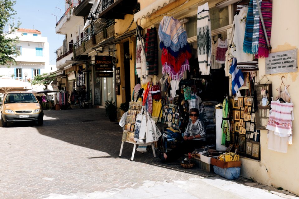 Man Selling Store Item