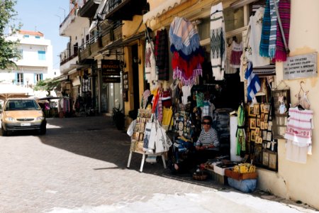 Man Selling Store Item