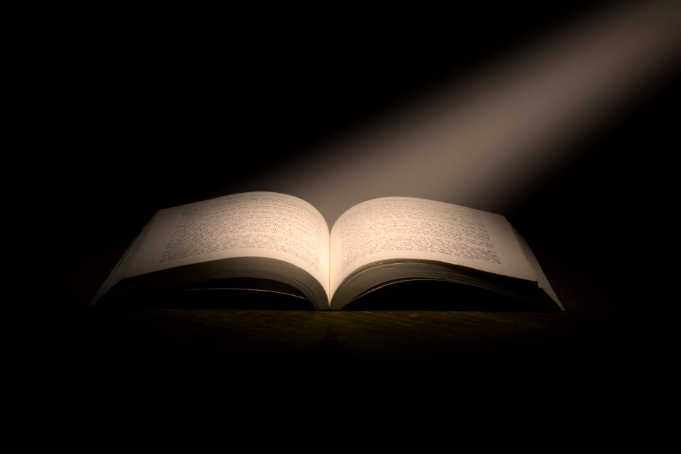 Photography Of Book Page