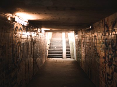 Landscape Photo Of Concrete Stairs photo