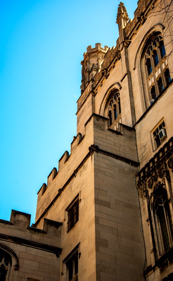 Low Angle Photography Of White Concrete Castle photo