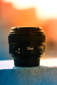 50 Mm Black Dslr Camera Lens