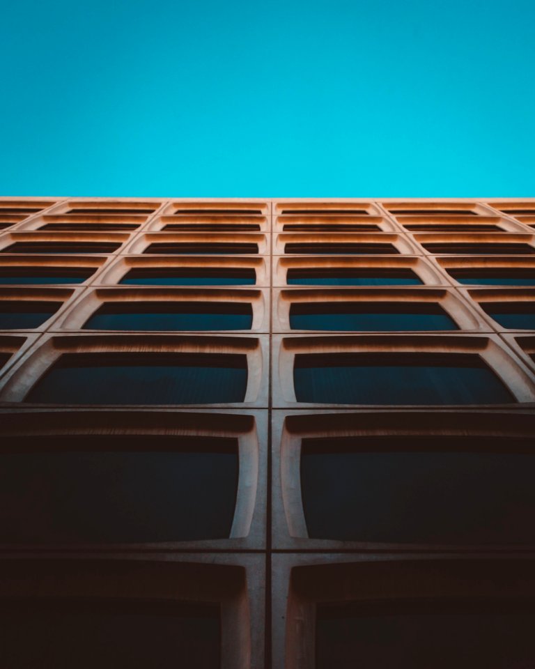 Brown Wooden Frames With Teal Background