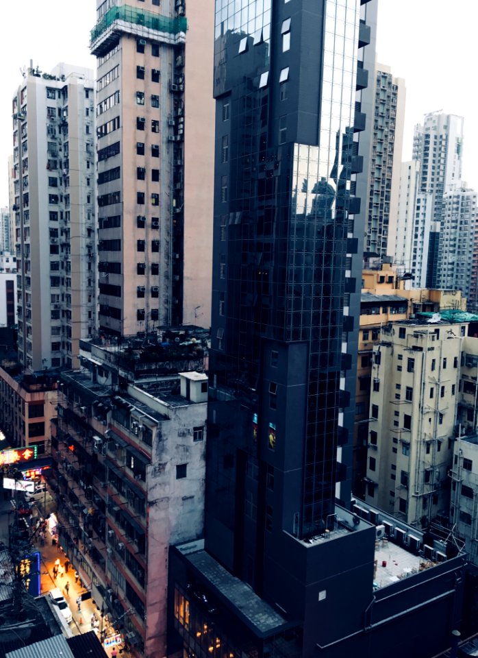 Gray Concrete Buildings At Daytime photo