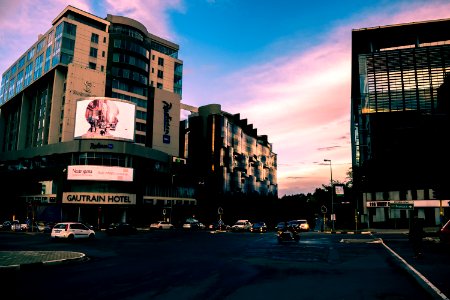 Photo Of City During Dusk photo