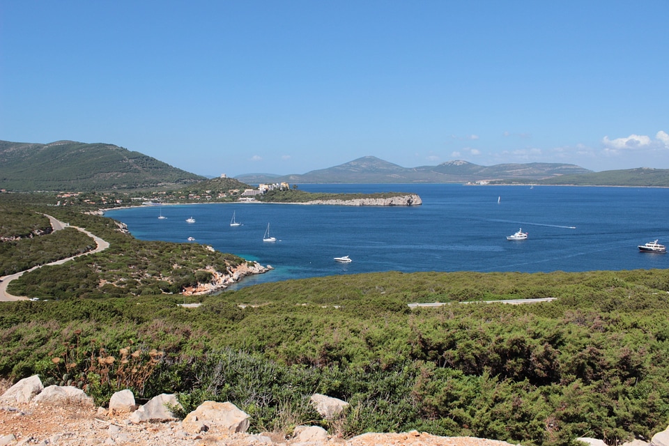 Gulf porto conte sea