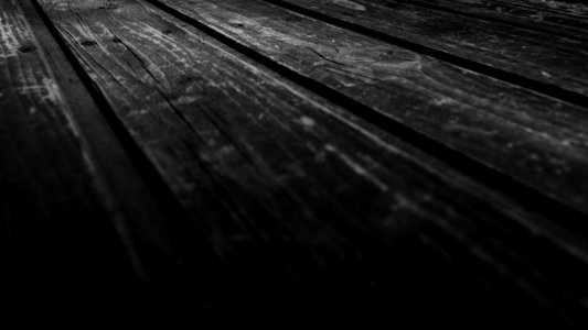 Monochrome Photography Of Wooden Planks photo