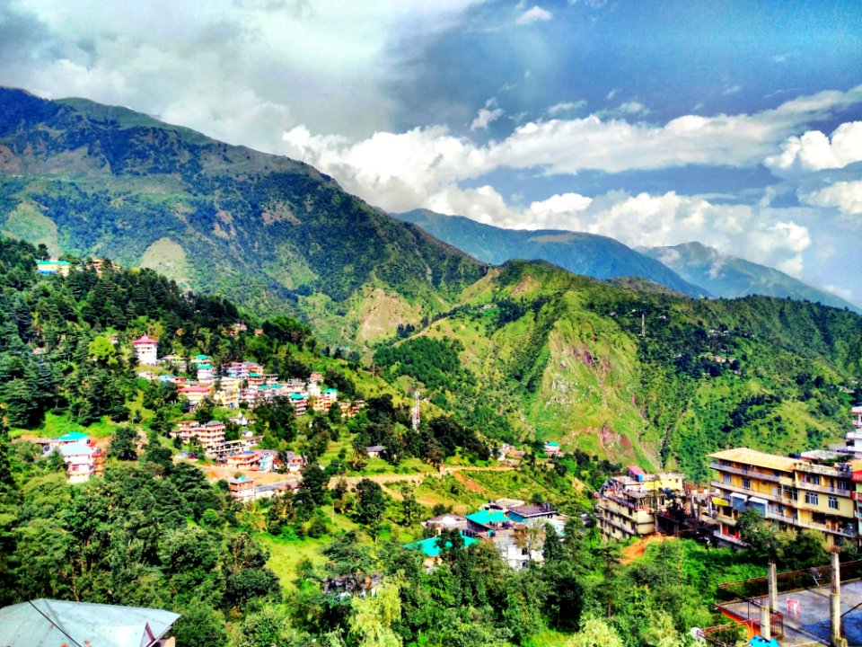Aerial View Of The Village