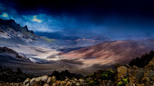 Scenic View Of Mountains