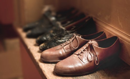 Close-Up Photography Of Brown Leather Shoes