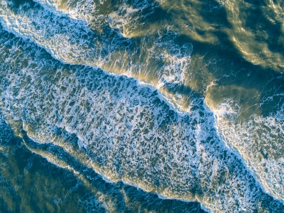 Birds Eye View Of Ocean