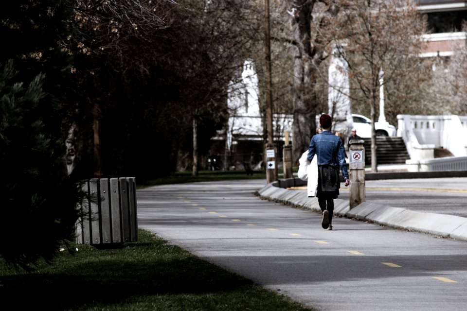 Man Walking On The Street