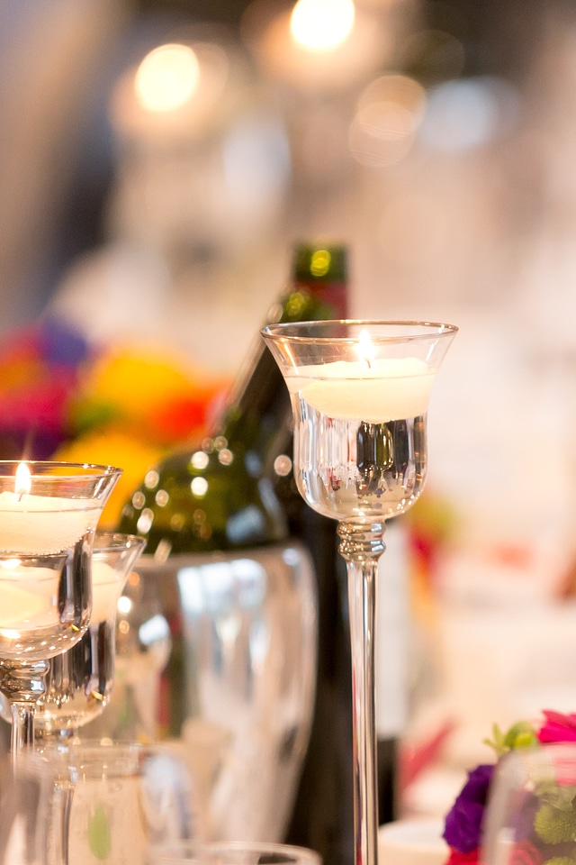 Food celebration setting