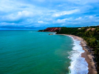 Aerial Photo Of Beach photo