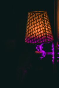 Brown And Purple Sconce