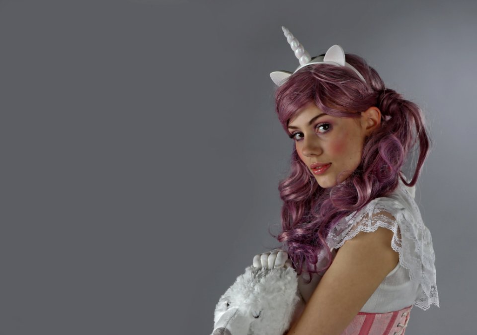 Purple Hair Accessory Girl Hair Coloring