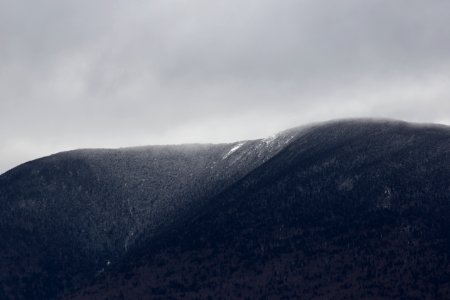 Grayscale Photography Of Mountain photo