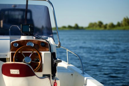 White And Brown Boat photo