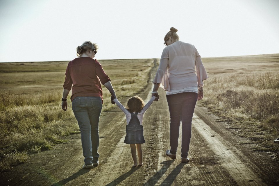 Photography Of Women Walking On Dirt Road